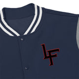 Men's Varsity Jacket - Leather Face Motorcycle Gear