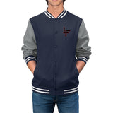 Men's Varsity Jacket - Leather Face Motorcycle Gear
