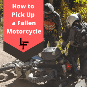 How to Pick Up a Heavy Motorcycle with Proper Form