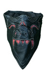 Skull w/ Fangs - Leather Face Motorcycle Gear