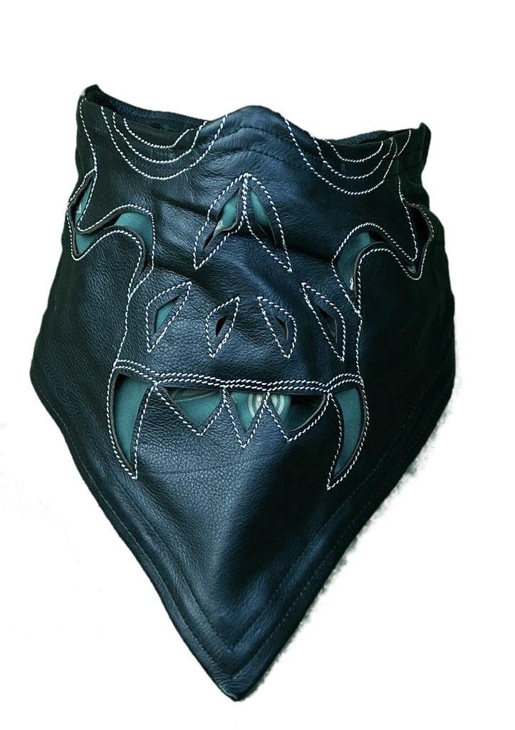 fangs motorcycle helmet Skull w/ Fangs – Leather Face Motorcycle Gear